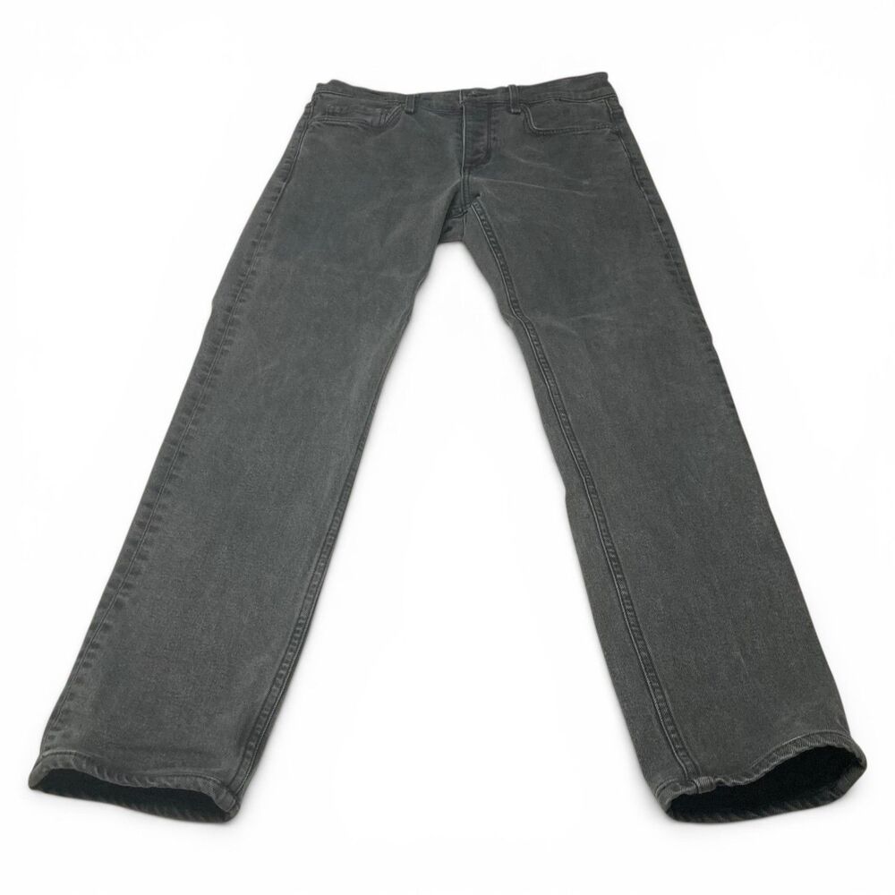 Rag & Bone Jeans Mens 32 Blackened Green Fit 2 Slim Stretch Denim Button Fly USA